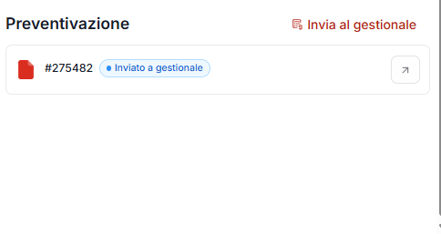 Preventivo in lavorazione